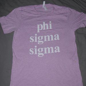 Phi Sigma Sigma Shirt M